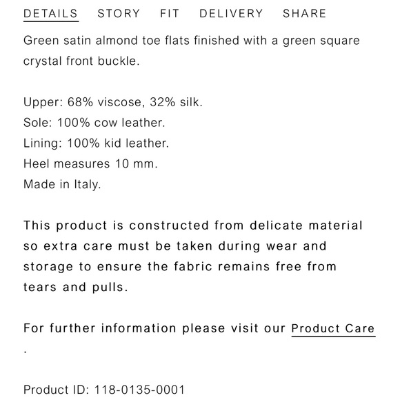 Manolo Blahnik hangisiflat bis - Picture 9 of 9